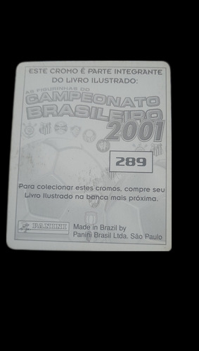 Figurinha Rara Holográfica Bandeira Juventude Cb2001 Nova Holográfica Bandeira