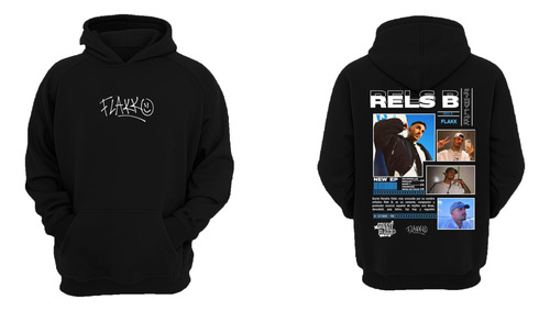Sudadera Rels B Hoodie Skinny Flaks 2025