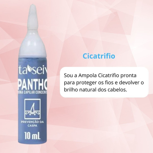 Imagem 2 de 4 de Ampola Vitamina Capilar Cicatrifio Vita Seiva 10ml
