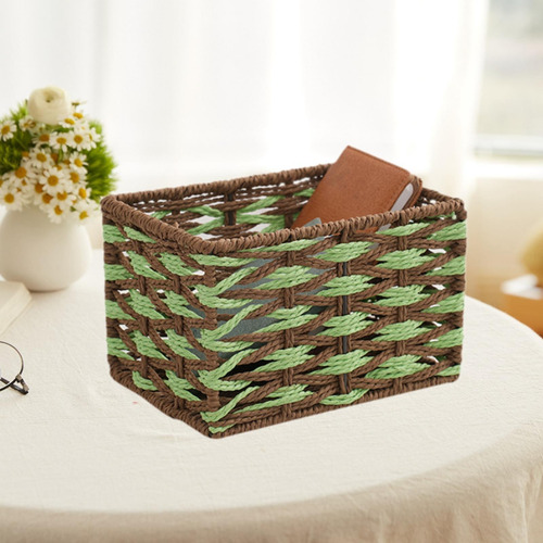 Contenedor De Canasta De Almacenamiento 22cmx16cmx14cm