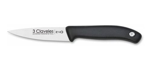 Cuchillo Verduras 10cm 3 Claveles Acero Inoxidable  Evo Chef