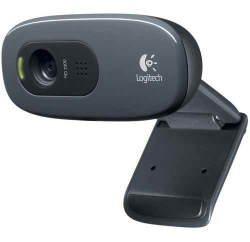Webcam Logitech C270 Hd 720p Mic Preta