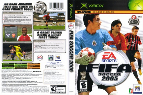 Fifa Soccer 2005 Xbox Novo Lacrado Fifa 2005
