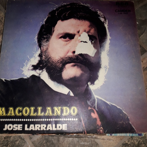 Vinilo Macollando Jose Larralde