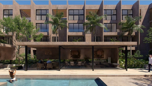 Imagen 14 de 19 de Departamento En Venta Privada Hómu, Temozón Norte *mod. D*