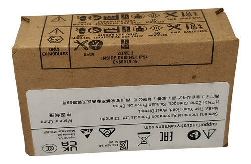 Modulo De Entradas Analogicas 6es7231-4ha30-0xb0 Siemens