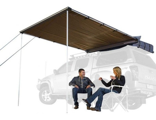 Toldo Lateral Arb Con Luz Led 2.0 Y 2.5 Rustico Camping