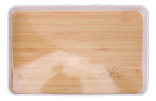 Bandeja Rectangular De Plástico, Apilable, Versátil, Para Se