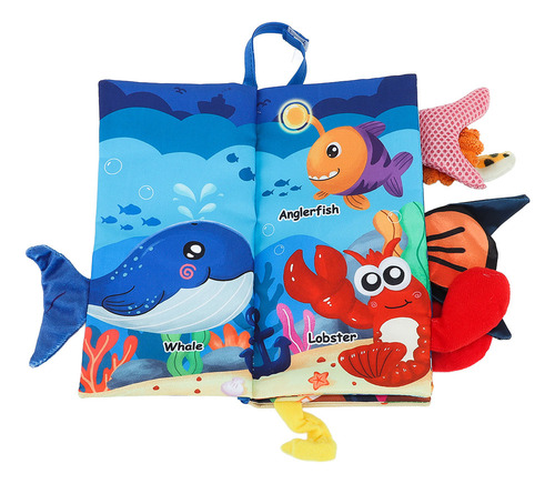 A+ Libro De Tela 3d For Niños
