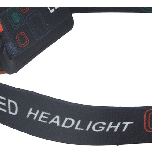 Linterna Frontal Led Recargable Por Usb De 300 Lúmenes De Al