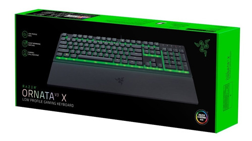 Teclado Us Razer Ornata V3 X Membrana Low Profile (ingles)
