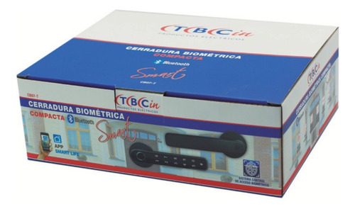 Cerradura Biometrica Compacta Huella Smart Bluetooth Tbcin