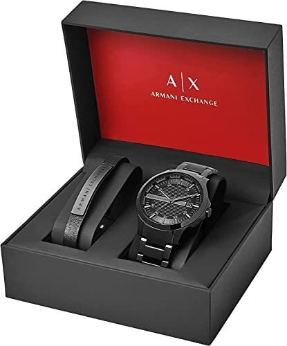 Reloj Para Hombre Armani Exchange/conjunto Negro