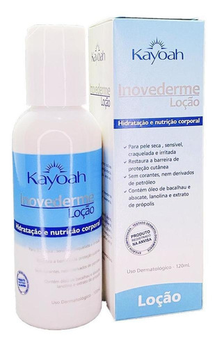 Inovederme Loção, Loção Hidratante, Kayoah, 120ml.