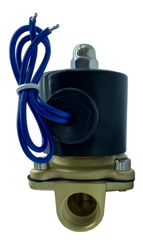 Electroválvula Solenoide Metalica 1/2 Inch 12v Gas Agua Aire