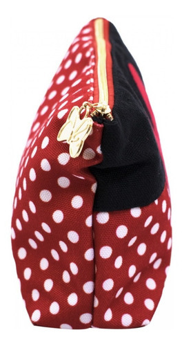 Necessaire Minnie Laço 12x17cm - Disney Cor Vermelho