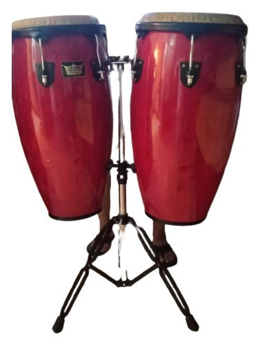 Imagen 2 de 5 de Congas Tumbadoras Con Paral Marca Crowm