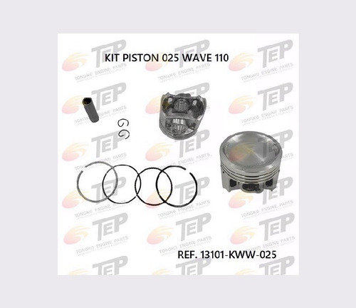 Kit Piston 025 Wave 110