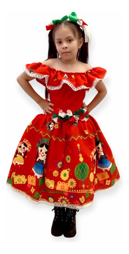 Vestido Mexicano De Lele