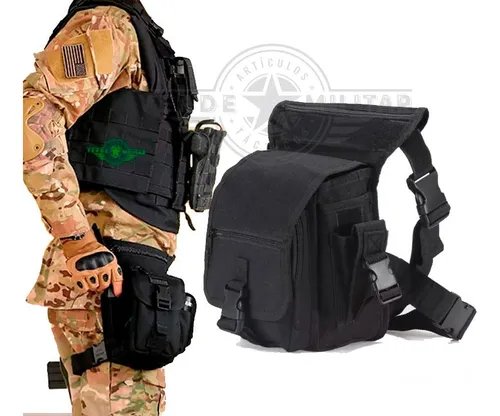Mochila Cangurera Piernera Tactica Primeros Auxilios Viajes