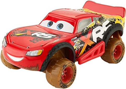 Carro De Juguete A Escala 1:55 Pixar Cars, Color Rojo