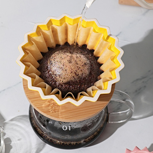 Filtro De Café De Lavado A Mano, Filtro De Café De Origami