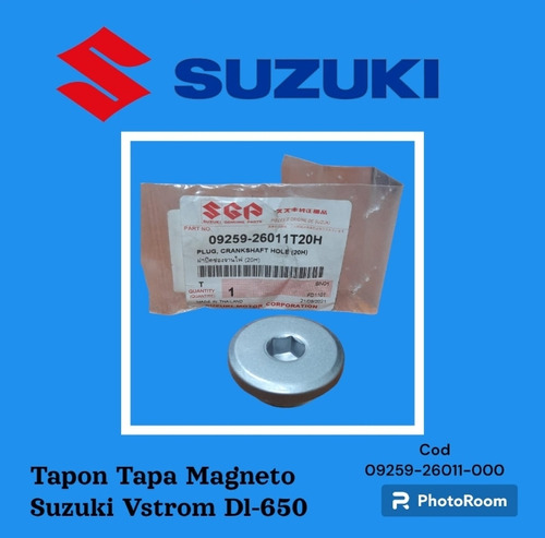 Tapon Tapa Magneto Suzuki Vstrom Dl-650