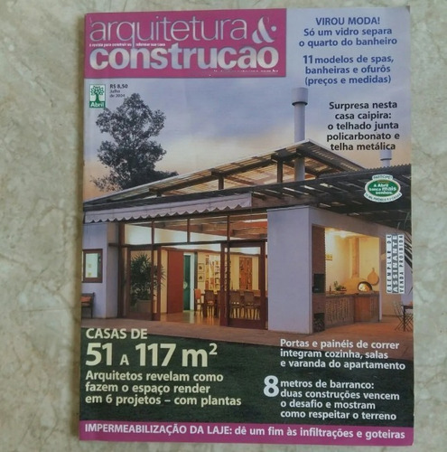 Revista Arquitetura & Construção 6/2004 Casas Portas Laje S2