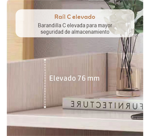 Buró Blanco Para Recámara - Mesita De Noche Con Cajones