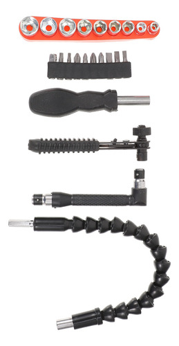 Imagen 7 de 8 de 1 Juego De Brocas Kit De Destornillador De Eje Flexible Para
