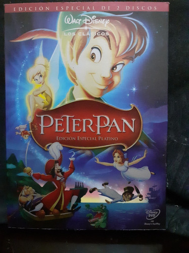 Peter Pan Edicion Original De 2 Discos Disney