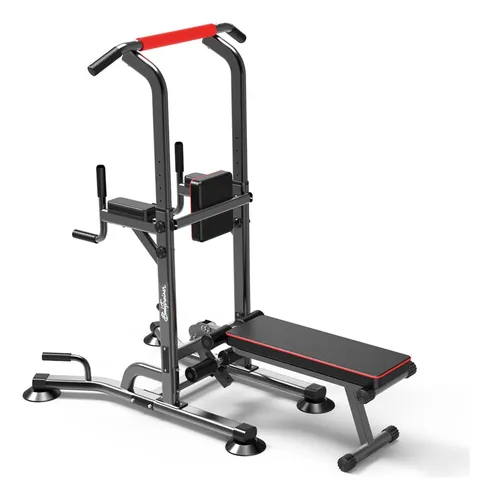 comprar Gimnasio Multifuncional Bodytrainer BTEM-200 Maquina Home Gym Con Estación de Dominadas y Paralelas