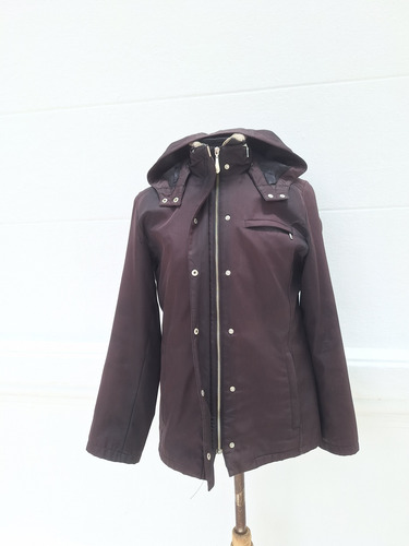 Campera Piloto Con Piel Sintetica (Usado)