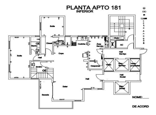 Imagem 7 de 26 de Cobertura Duplex À Venda, 265 M², 3 Suítes, Piscina E 5 Vagas. Vila Pires, Santo André. - Co0010 - 67854636