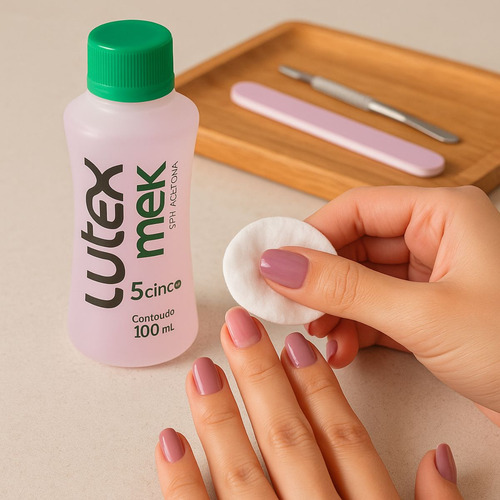 Kit 3 Remov. Profissional Lutex Mek 100ml A Queridinha Top