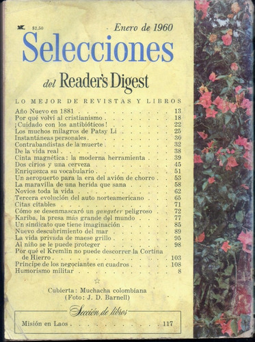 Selecciones Del Reader's Digest Enero De 1960
