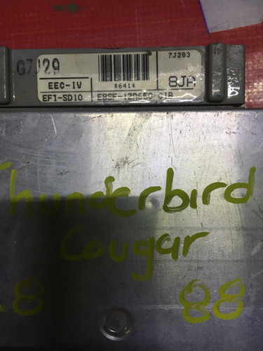 Computadora Thunder Bird Cougar 88 3.8 E85f-12a650-cib