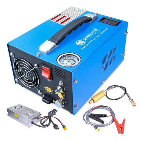 Compresor De Aire Pcp, Portátil 4500psi/30mpa, Libre De A...