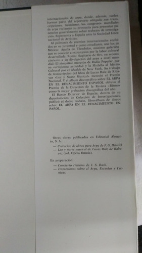 Tratado Analítico De La Tecnica Y Estetica Del Arpa