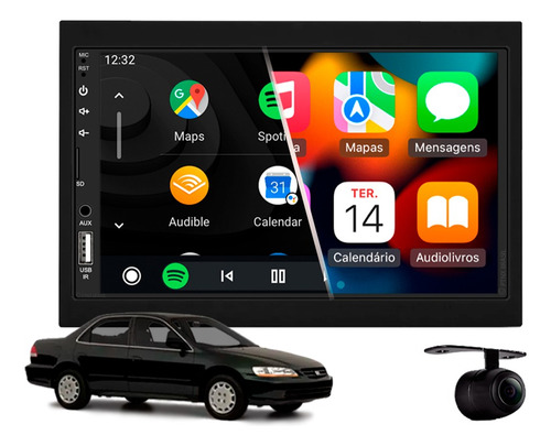 Central Multimidia Mp5 Apple Carplay Honda Accord 92 93 94