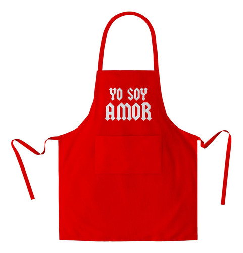 Mandil Yo Soy Amor (d0946 Boleto.store)