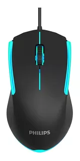 Philips Mouse G314 Gaming 3 Botones Usb Luces Rgb Spk9314