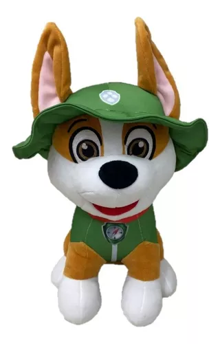 Peluche Tracker Paw Patrol Juguete 40cmx21cm Patrulla Canina