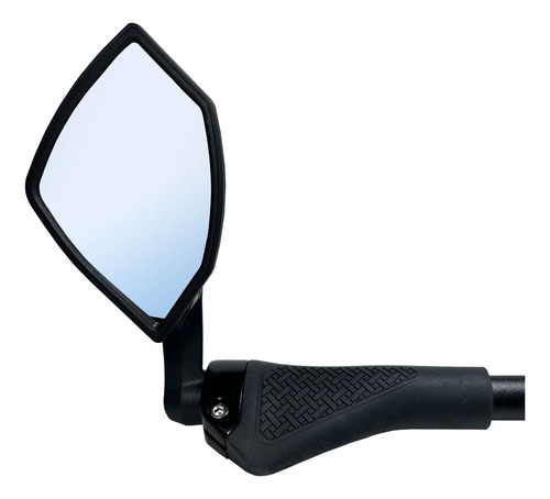 Espejo De Bicicleta Hafny Hf-6003lb-fr054 Lente Hd Ajustable Negro