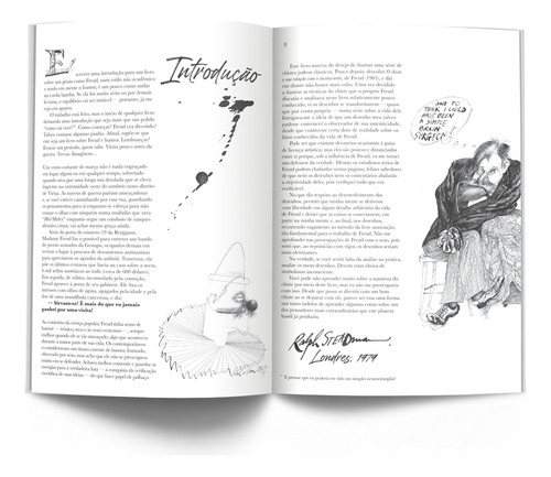 Sigmund Freud, de Steadman, Ralph. Editorial Editora Nova Fronteira Participações S/A, capa mole em português, 2022