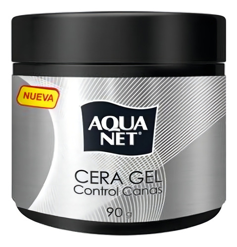 Cera Gel Aqua Net Canas Alta Fijación 90g