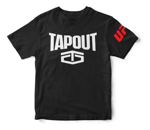 Playera Tapout Logo Ufc 2 Ejercicio Entrenamiento Gym M686