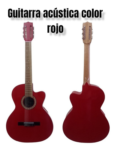 Guitarra Acústica + Forro + Método + Púa + Envío Gratis.