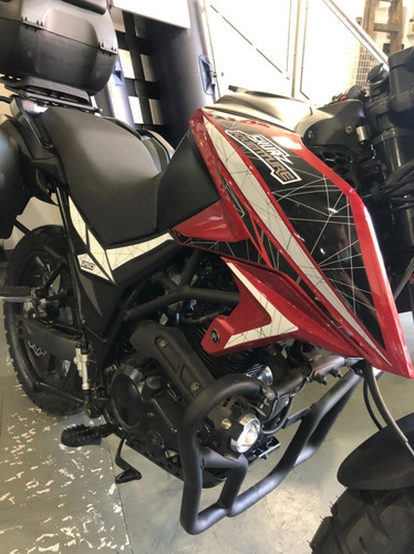 Imagen 3 de 13 de Motomel Skua 250 Adventure Triax Tekken Zanella Touring Ap