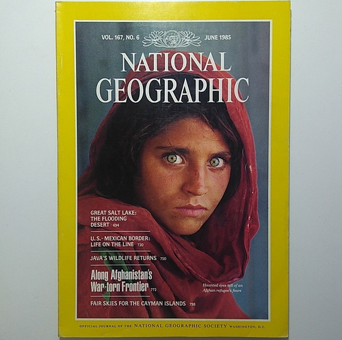 National Geographic- Niña Afgana - Afgan Girl -steve Mccurry